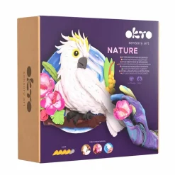 OKTO DIY 3D Creative Air Dry Clay Set Nature 