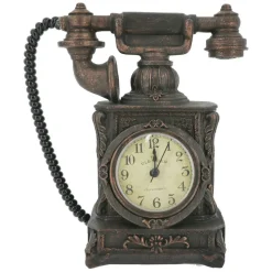 8" Old Salem Antique Clock Phone Tabletop Décor by Ashland®