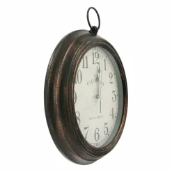 12.25" Old Salem Round Wall Clock in Antique Copper Frame by Ashland®