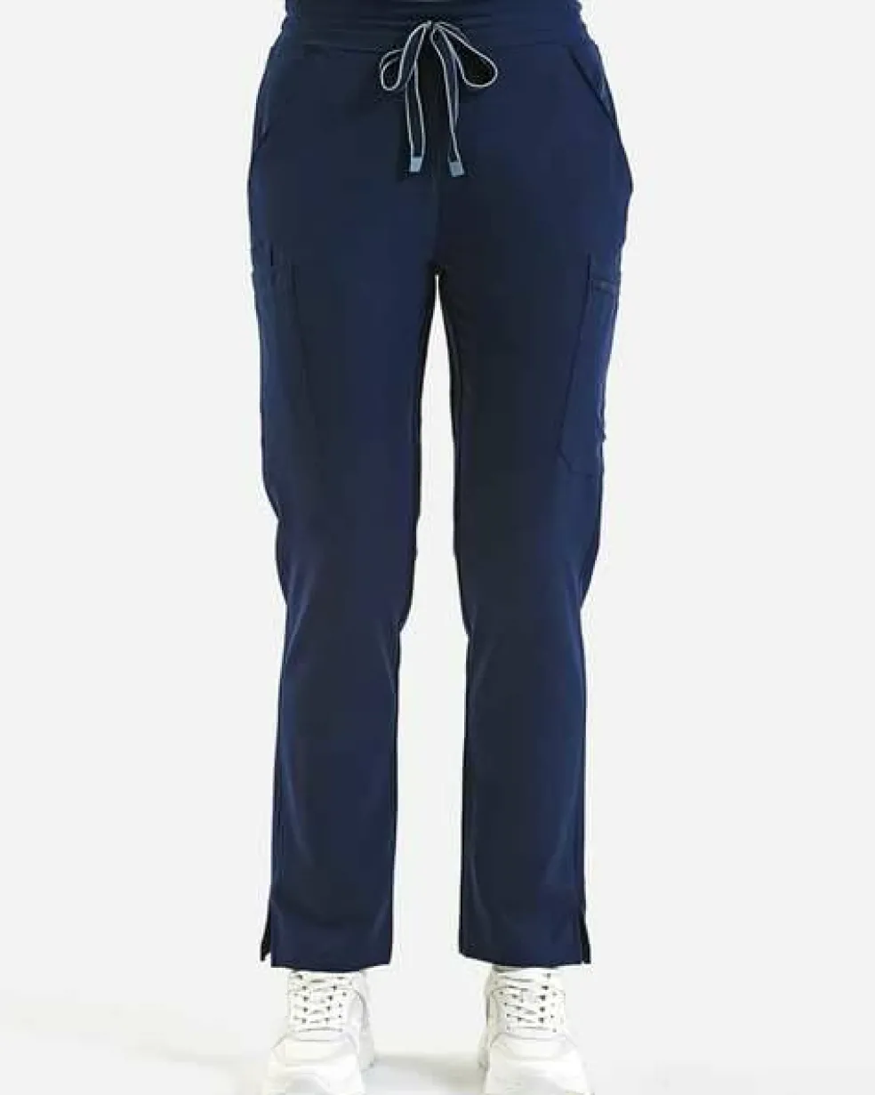 Onna Womens Stretch Cargo Scrub Pants Free Shipping