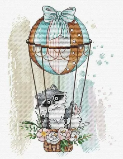 On the Colourful Horizon SM-423  Counted Cross Stitch Kit