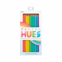 OOLY Pastel Hues Colored Pencils Set, 12ct.