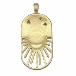 Opal Sunburst Evil Eye Pendant by Bead Landing™