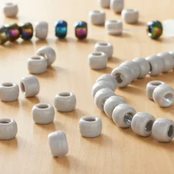 Opaque Pony Beads by Creatologyâ„¢, 6mm x 9mm