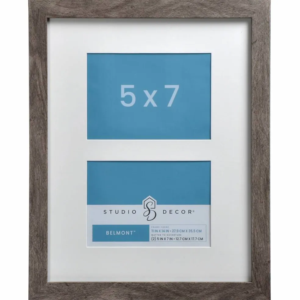 2 Opening 5" x 7" Belmont Frame by Studio Décor®