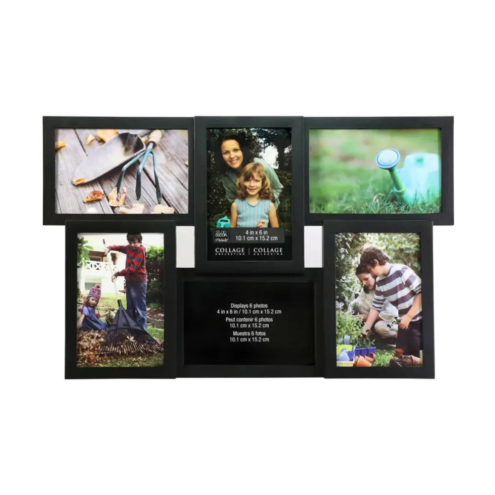 6 Opening 4" x 6" Collage Frame by Studio Décor®