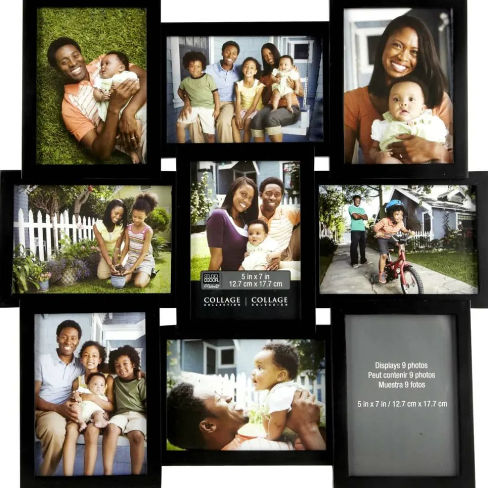 9 Opening 5" x 7" Collage Frame by Studio Décor®