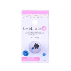 #21 Open Star Decorating Tip by Celebrate It™