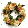 24" Orange & Cream Rose Wreath by Ashland®