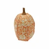 11" Orange Floral Pumpkin Tabletop Décor by Ashland®
