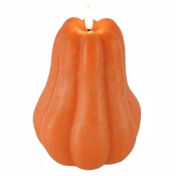6" Orange Gourd LED Candle by Ashland®
