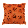 16" Orange Jack-O'-Lantern Pillow by Ashland®