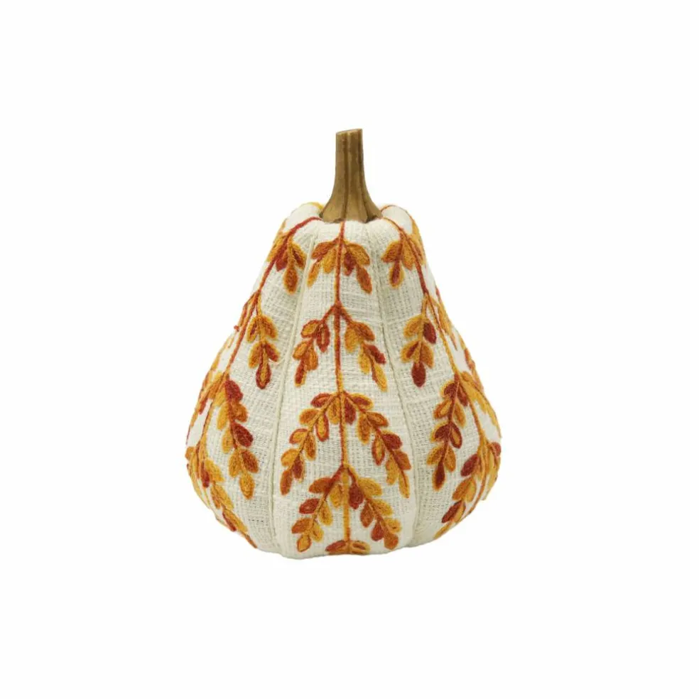 9.5" Orange Leaf Pumpkin Tabletop Décor by Ashland®
