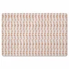 Orange Leaves Floor Mat