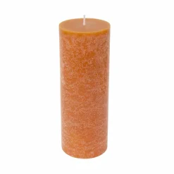 Orange Mottled Pillar Candle by Ashland®