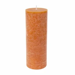 Orange Mottled Pillar Candle by Ashland®