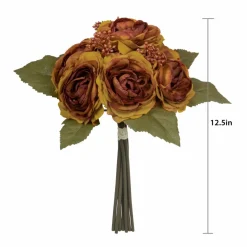 12" Orange Ranunculus & Berry Mix Real Touch Bundle by Ashland®