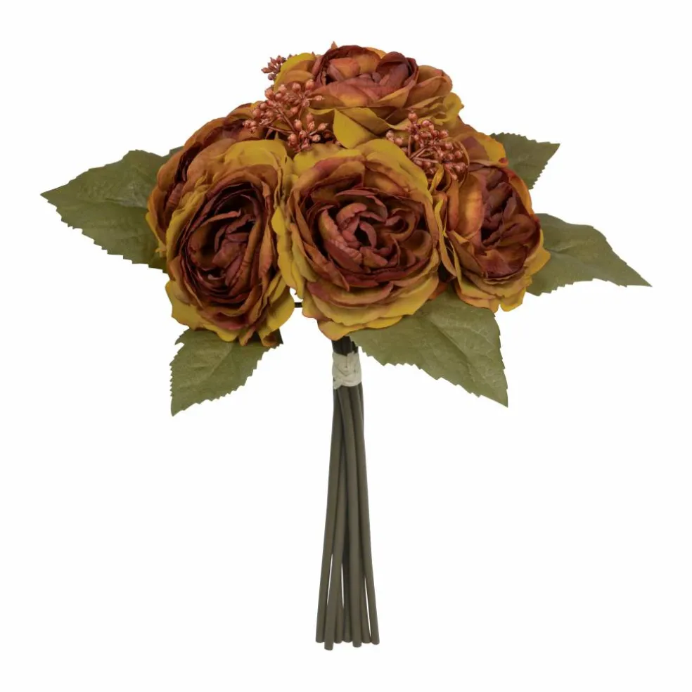 12" Orange Ranunculus & Berry Mix Real Touch Bundle by Ashland®