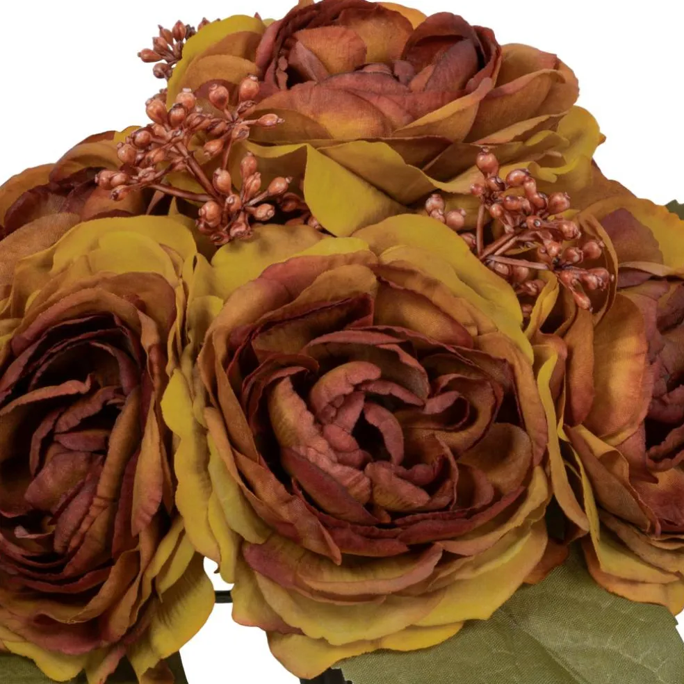 12" Orange Ranunculus & Berry Mix Real Touch Bundle by Ashland®