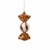 4.5" Orange & White Candy Ornament by Ashland®