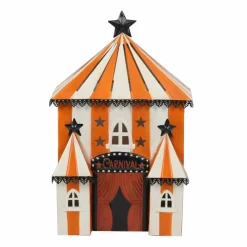 12" Orange & White Carnival Funhouse LED Tabletop Décor by Ashland®