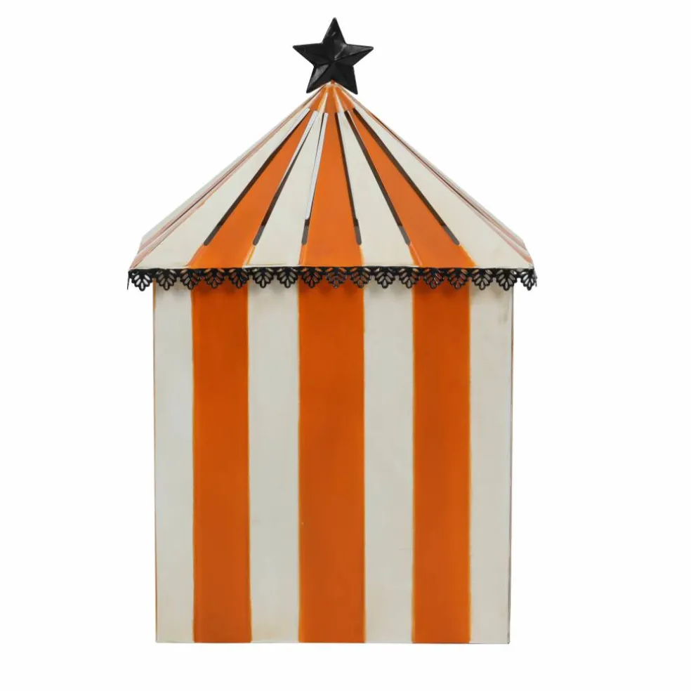 12" Orange & White Carnival Funhouse LED Tabletop Décor by Ashland®