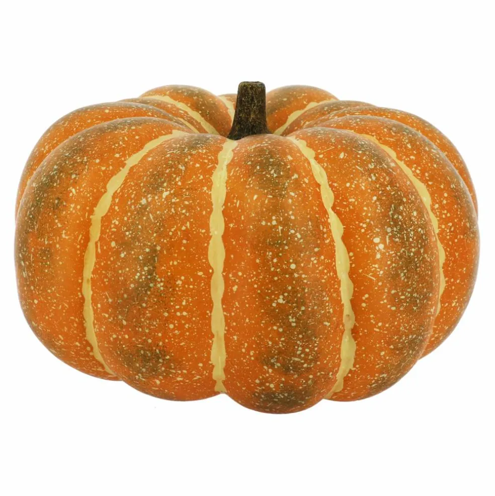 14.5" Orange with Specks Stackable Decorative Pumpkin by Ashland®