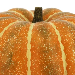 14.5" Orange with Specks Stackable Decorative Pumpkin by Ashland®