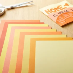 Orange & Yellow Palette 12" x 12" Cardstock Paper by Recollections™, 100 Sheets