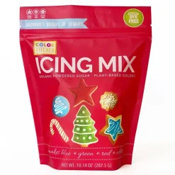 Organic Royal Icing Mix Christmas Color Kit