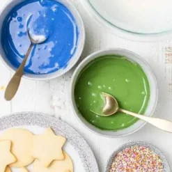 Organic Royal Icing Mix Christmas Color Kit
