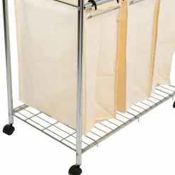 Organize It All Laundry Sorter With Canvas Bags