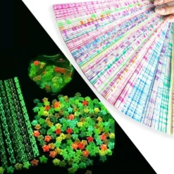 Origami, Colorful Decorative Star Paper Strips, DIY Origami (Star Origami /540 Sheets)