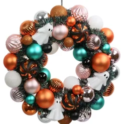 20" Ornament Ghost Wreath by Ashland®