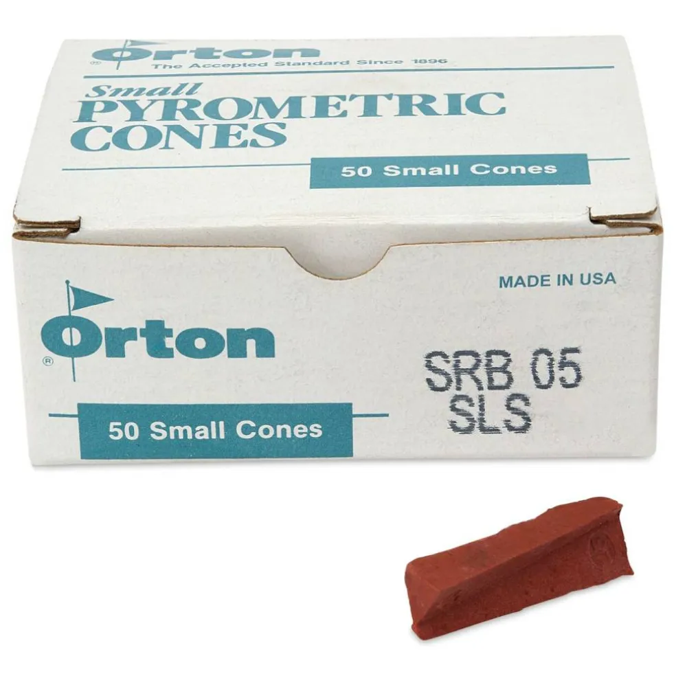 Orton Small Pyrometric Cones, Cone 05 - Box of 50