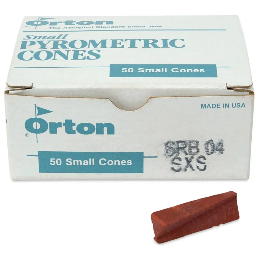 Orton Small Pyrometric Cones, Cone 04 - Box of 50