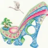 Osaka Spring Counted Cross Stitch Kit by Bothy Threads XSK10