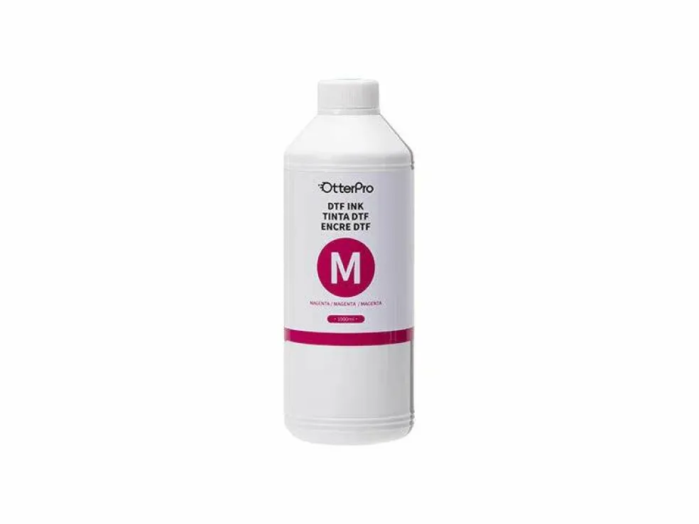 Otter DTF Ink, 1000ml, Vibrant, Fade-Resistant DTF Ink for Cotton & Polyester Transfers