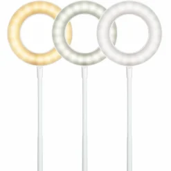OttLite® Rechargeable LED Ring Desk Lamp