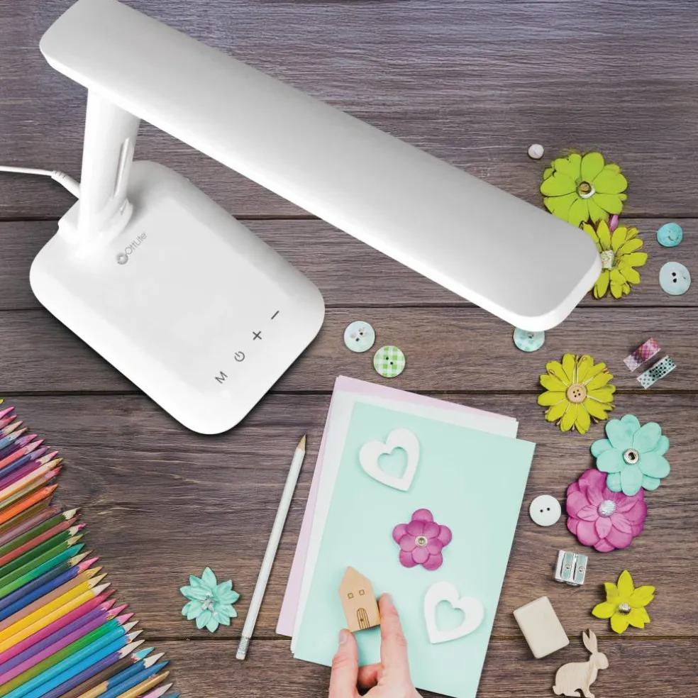 OttLite® Slimline LED Desk Lamp