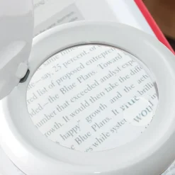 Ottlite Space-Saving LED Magnifier Desk Lamp