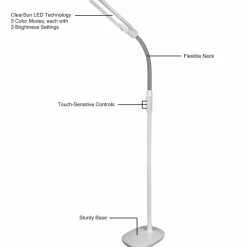 OttLite® Wingshade LED Floor Lamp