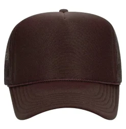 Otto Cap 39-165 5-Panel Foam High Crown Mesh Back Trucker Hat