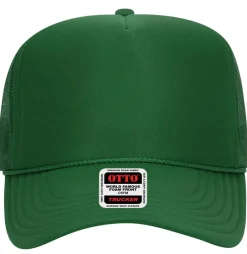 Otto Cap 39-165 5-Panel Foam High Crown Mesh Back Trucker Hat