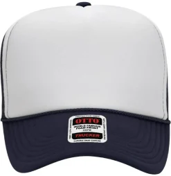 Otto Cap 39-165 5-Panel Foam High Crown Mesh Back Trucker Hat
