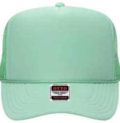 Otto Cap 39-165 5-Panel Foam High Crown Mesh Back Trucker Hat