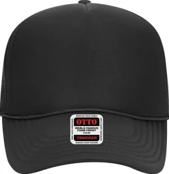 Otto Cap 32-467 5-Panel Foam Mid Profile Mesh Back Trucker Hat