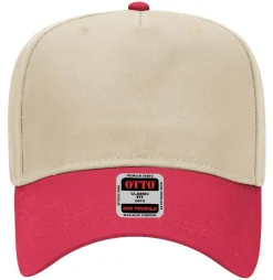 Otto Cap 31-069 5-Panel Mid Profile Baseball Cap