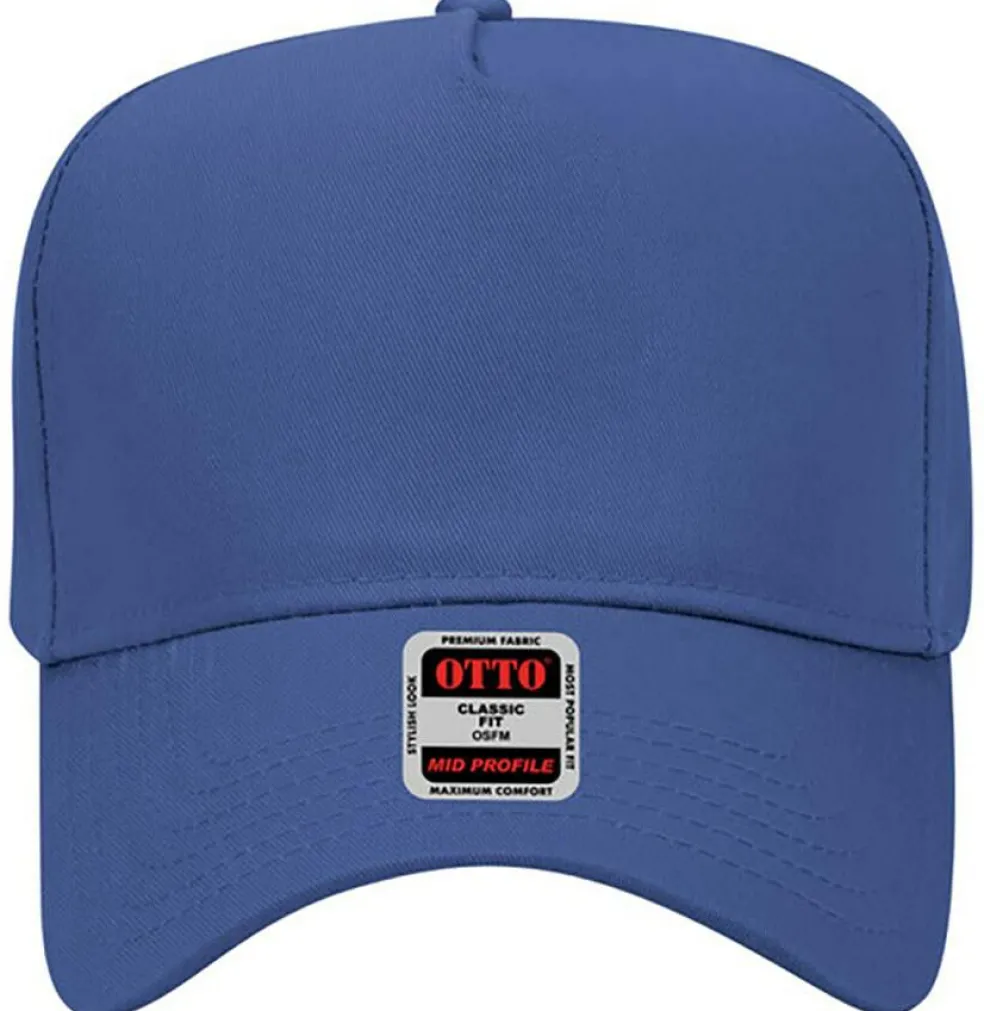 Otto Cap 31-069 5-Panel Mid Profile Baseball Cap
