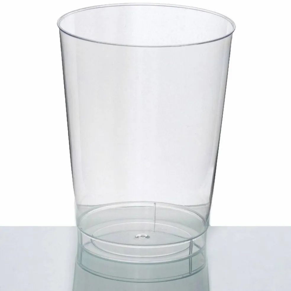10-Ounces CLEAR CUPS Party Wedding Disposable Tableware